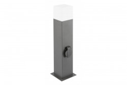 Decoreer Tuinarmatuur LARGO-P 50 E27 MAX.15W IP44 AC220-240V 50-60Hz max. 2500W montážní sloup grafit. 1208963919