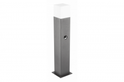 Dekorativní zahradní svítidlo LARGO-P PIR 50 E27 MAX.15W IP44 AC220-240V 50-60Hz sloup grafit. 1208963920