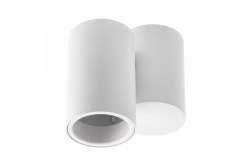 Decor Stropní svítidlo LUPO hliník 11.6x5.6x11.5 IP20 1*GU10 max. 50W kulaté bílé. 1208963927