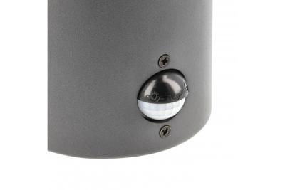 Decor Garden luminaire MEDIO-AU PIR E27 MAX.15W IP54 AC220-240V 50-60Hz top wall lamp graphite 1208963938