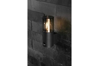 Decor Garden luminaire MEDIO-AU PIR E27 MAX.15W IP54 AC220-240V 50-60Hz top wall lamp graphite 1208963938