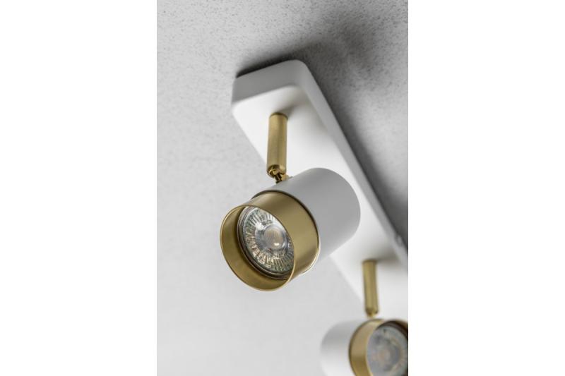 Plafondová svítidla ORIO hliník 43,0x5,5x14,0 IP20 3*GU10 max. 50W kulaté bílé. 1208963966