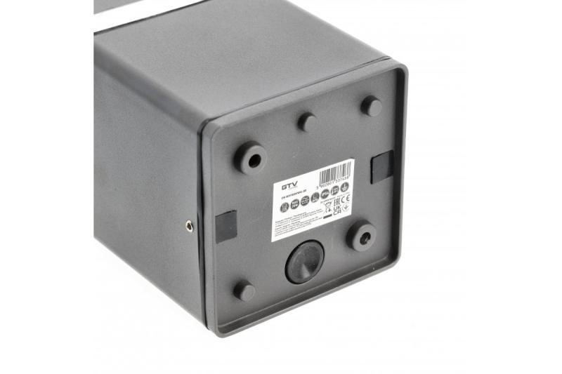 Plafondlamp Decor RIVEN alum 102x120 IP54 max 35W čtvercový grafit. 1208963983