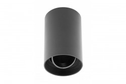 Deco Stropní svítidlo RESTO PC φ80x125mm IP20 max 20W kulaté černé. 1208963985