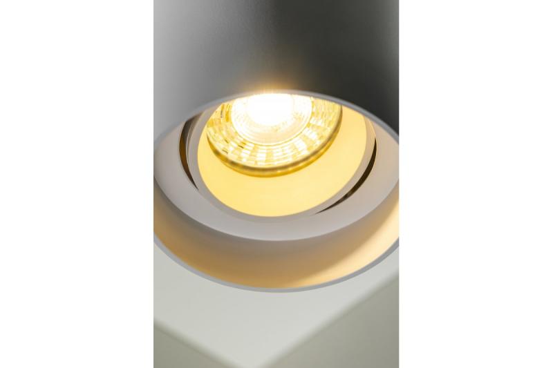 Plafondová lampa RESTO PC φ80x125mm IP20 max 20W kulatá bílá. 1208963986
