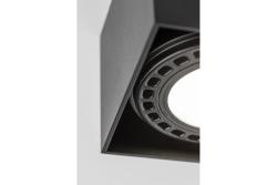 Dekor Stropní svítidlo SAKURA alum. 120x120x85 IP20 ES111 GU10 čtvercové černé 1208963991