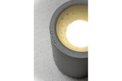 Dekor SENSA AQUA stropní svítidlo hliník 85x115 IP54 max 50W kruhové šedé. 1208964008