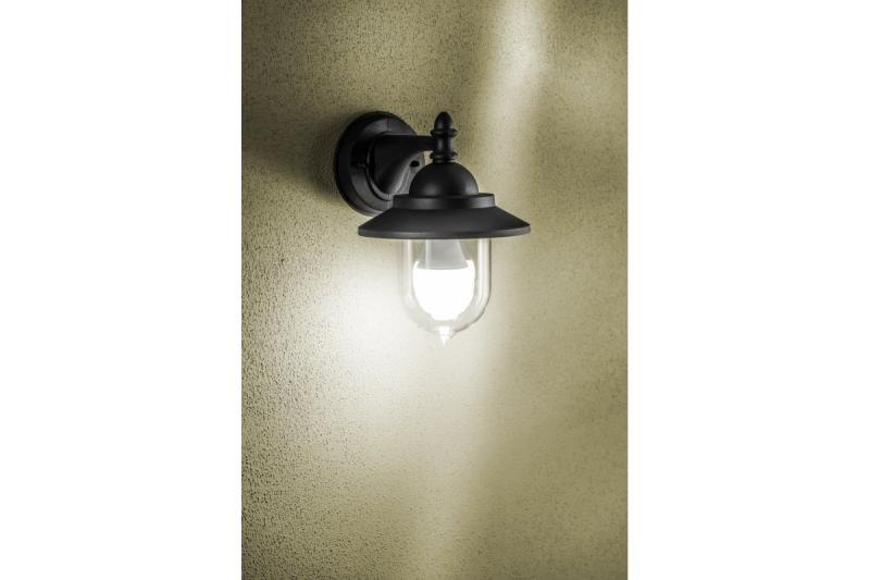 Decorativní zahradní osvětlení TOSKANA-AD E27 MAX.60W IP54 AC220-240V 50-60Hz matná černá 1208964026