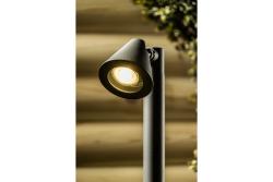 Decor Tuinarmatuur LUSTINO-P 50 GU10 MAX.20W IP44 AC220-240V 50-60Hz montážní sloupek grafit. 1208964033