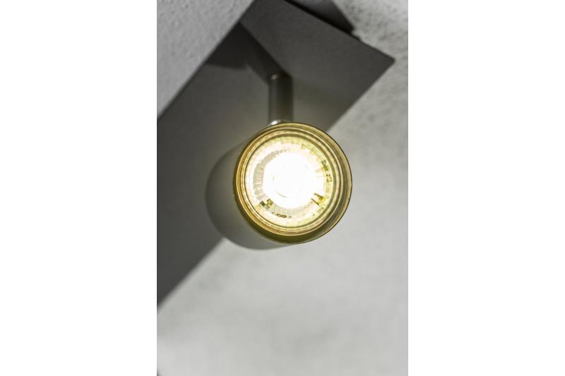 Dekor Stropní svítidlo VENETO IP20 max. 20W 2 x GU10 kulaté černé. 1208964038