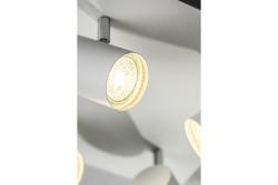 Dekor Stropní svítidlo VENETO IP20 max. 20W 4 x GU10 kulaté/čtvercové bílé. 1208964045