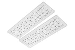 Čočka pro LED vysokopodlažní světlo TEKSAS, svítící úhel 90*x90* 1208965379