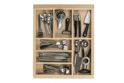 Decor Cutlery Tray Kitchen Adjustable Insert for 600-1000mm Cabinets 1208966291