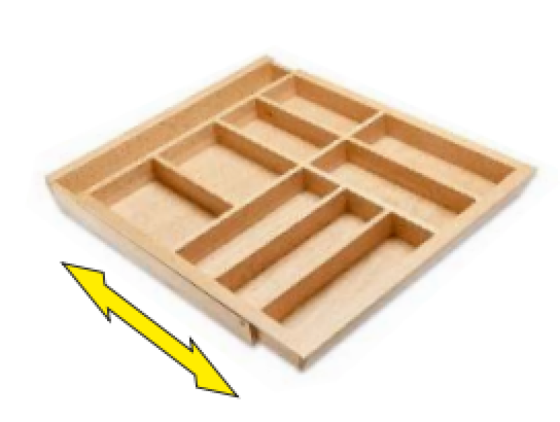 Dekor Cutle Příbory Organizér Nastavitelný Organizátor Příborů 1208966292