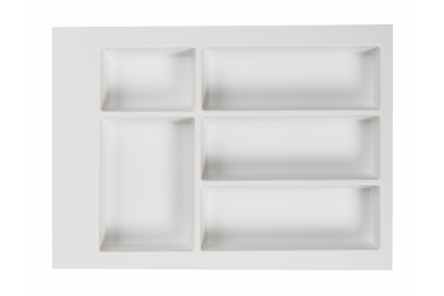 Decor Cutle Cutlery Trays Insert for Kitchen Drawer 400 White 1208966373