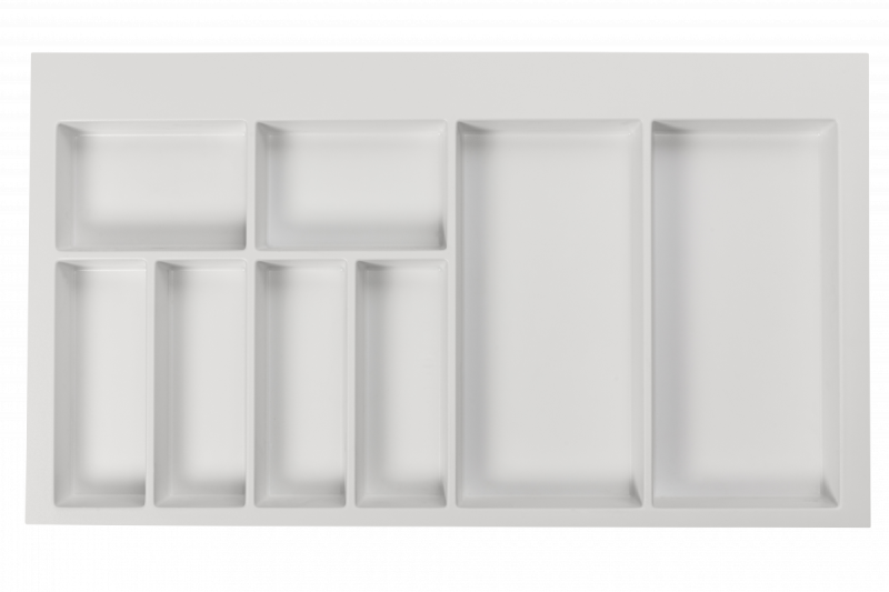 Decor Cutle Příborník Vložka do kuchyňské zásuvky 900 Bílá 1208966381