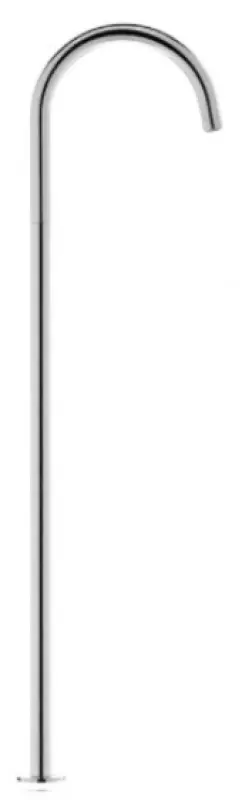 Waterevolution Flow volně stojící umyvadlová baterie výtok PVD Kartáčované světlé zlato T1677WGE