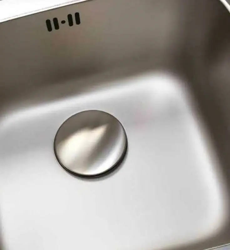 Ausmann nerezový kryt odtoku, košíková zátka víko nerezový kryt pro odtok inox CAP 90 mm 1208966927