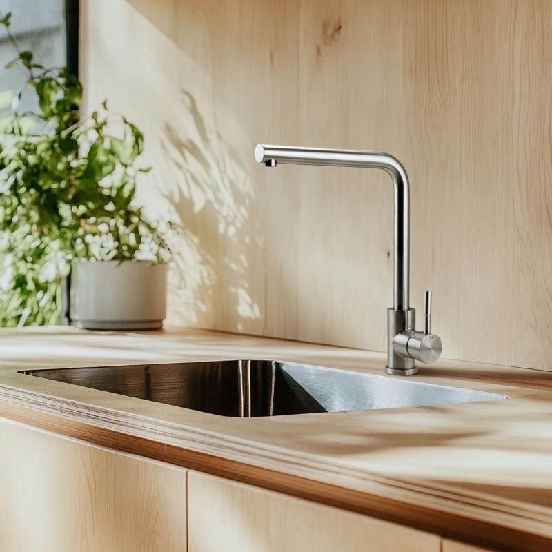 Sada kombinací Franke dřez - Pure.sink kuchyňská baterie - kuchyňský sifon