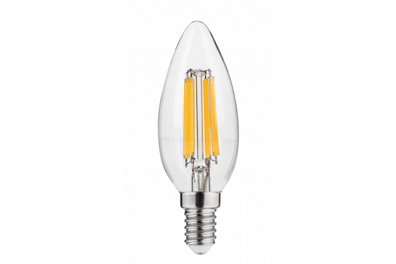 ZDROJ SVĚTLA LED, FILAMENT, A-G, C35, 2700K, E14, 5,8W, AC220-240V, 360°, 640lm, 50mA 1208966964