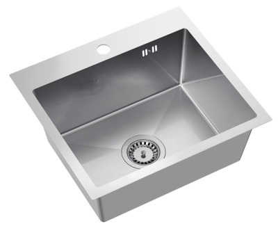 Quadri Dixton 50 set met RVS spoelbak 500x450 mm met kraangat opbouw en RVS Coventry keukenkraan

Quadri Dixton 50 sada s nerezovým dřezem 500x450 mm s montážním otvorem pro baterii a nerezov