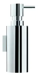 Waterevolution Deep nástěnný dávkovač mýdla Gun Metal A226GME