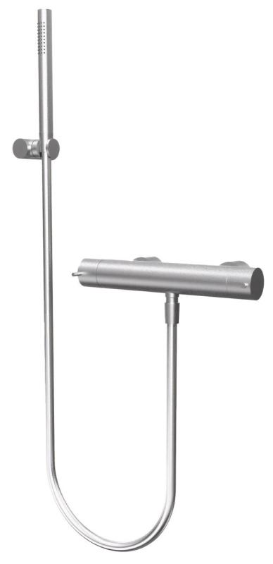 Waterevolution Flow sprchový termostat s sprchovým příslušenstvím RVS T140TNIE