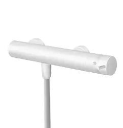 Waterevolution Flow sprchový termostat s kulatým sprchovým setem bílý T140TNRBR