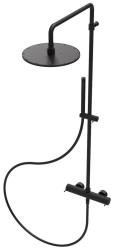 Waterevolution Flow sprchová sada s dešťovou sprchou matná černá 250mm T141N25PR