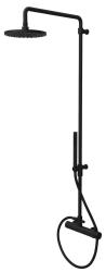 Waterevolution Flow sprchová kombinace s dešťovou sprchou matná černá 200mm T141NRPR