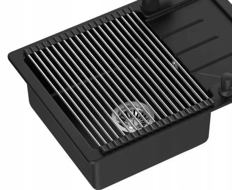 Quadri nerezová ocel Rohož na dřez 38x32 cm 1208967507