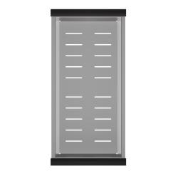 Quadri RVS zbytková miska 425x200mm pro dřezy 1208967516
