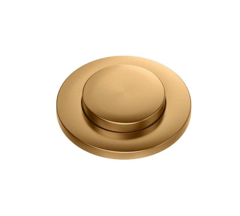 Quadri Oxford mosazná odtoková sada pro dřez včetně přepadu a tlačítka pro otevření měď 1208967545