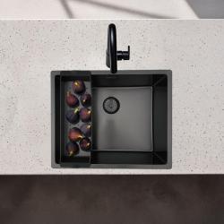 Pure.Sink Prestige vložka do dřezu Gun Metal PPGCL40-61