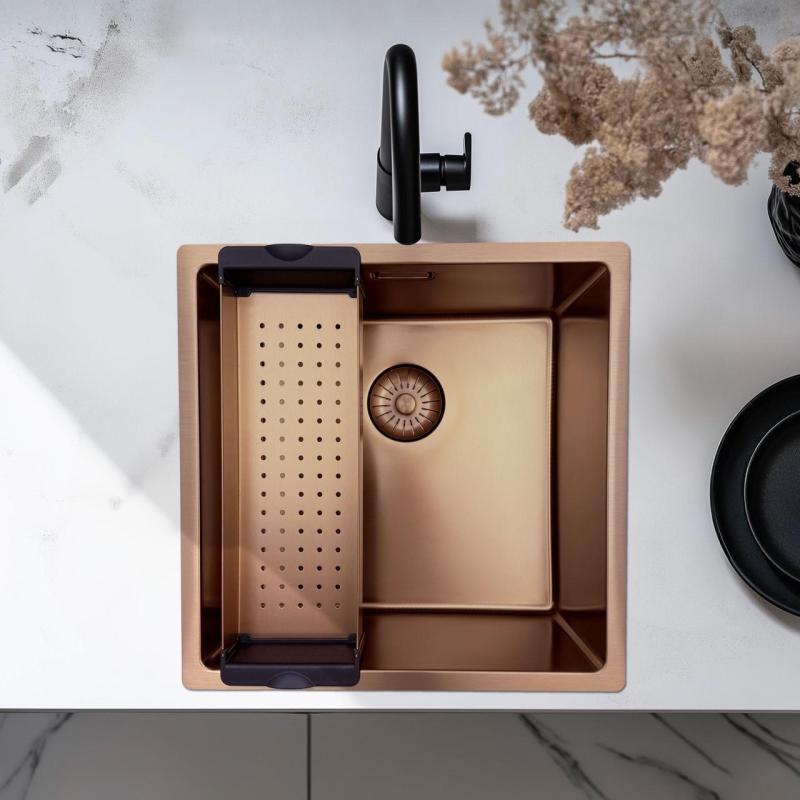 Pure.Sink Prestige vkládací dřez Měď PPGCL40-62