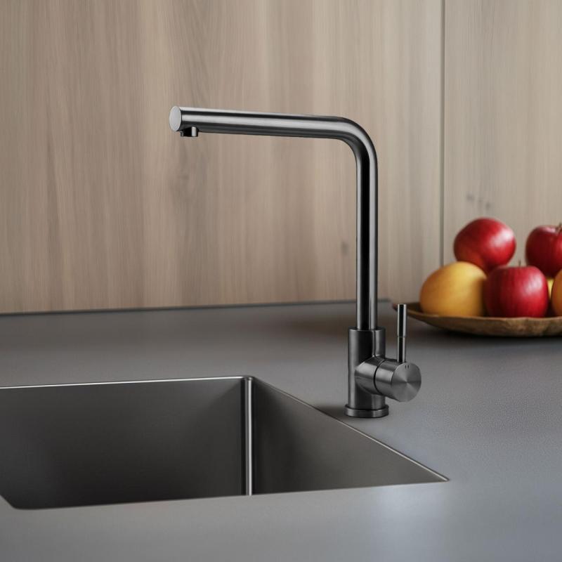 Pure.Sink Elite Steel Spark kuchyňská baterie PVD Gun Metal PS8040-61