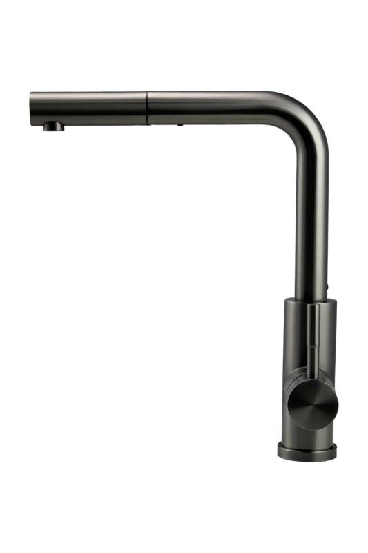 Pure.Sink Elite Steel Spark-S kuchyňská baterie PVD Gun Metal s výsuvnou hubicí PS8041-61