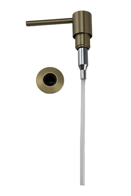 Pure.Sink Elite Steel Shine vestavěný dávkovač mýdla PVD Gun Metal PS9010-61