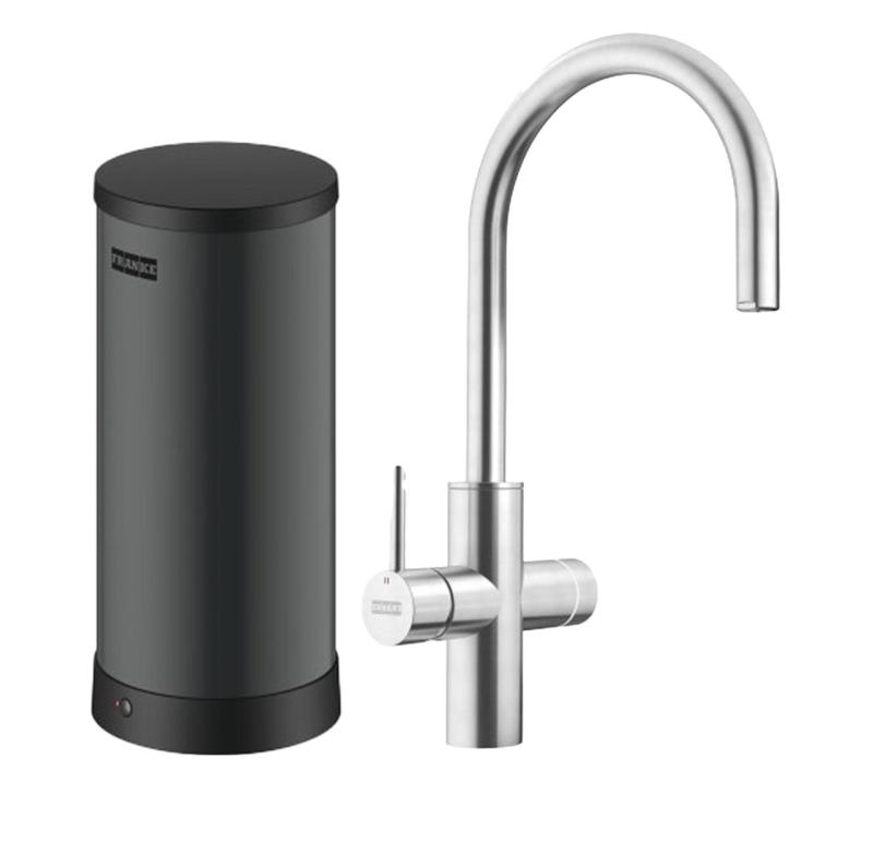 Franke Maris vodní centrum 7L boiler 3-1 s Touch elektronickým vařícím vodním kohoutkem RVS 160.0715.718