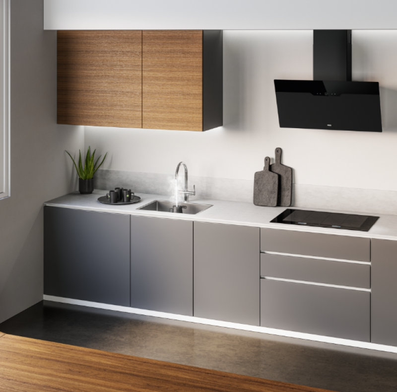 Franke Maris vodní centrum 7L boiler 3-1 s dotykovou elektronickou vařící vodovodní baterií chrom 160.0713.580