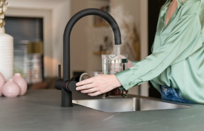 Franke Maris vodní hub 7L boiler 3-1 s dotykovou elektronickou kohoutkem na vařící vodu matná černá 160.0713.604