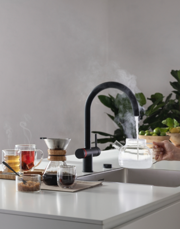 Franke Maris waterhub 7L boiler 3-1 s dotykovou elektronickou baterií na vařící vodu matná černá s vodní sadou 1208967855