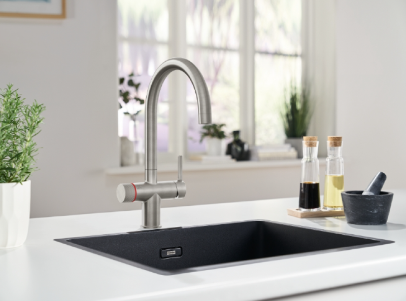 Franke Maris vodní hub 4L boiler 3-1 s Twist mechanickou kohoutkem na vařící vodu z nerezové oceli s vodní hub míchací sadou 1208967858