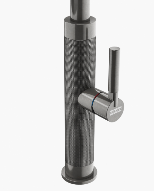 Franke Mythos Masterpiece Kuchyňská Baterie Antracit s J-výtokem a Vytažitelnou Sprchovou Hlavicí - 115.0711.555