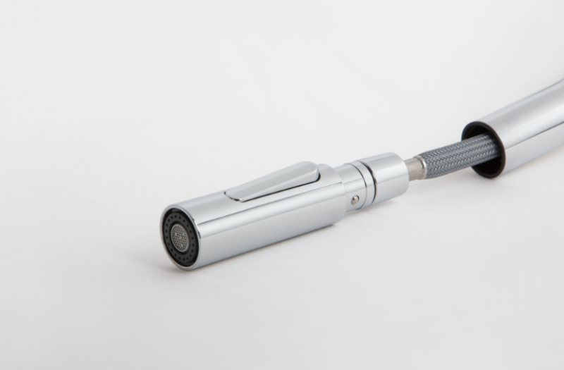 Franke Pescara J jednopáková baterie černá s výsuvnou hubicí a sprchovým režimem 115.0575.968.