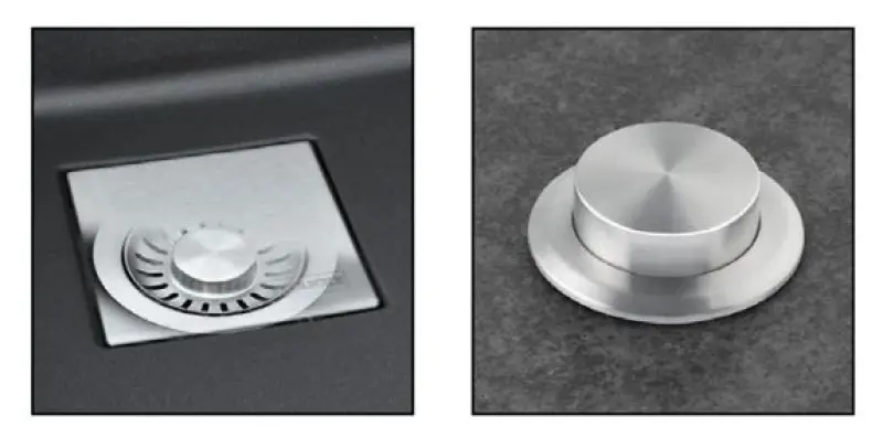 Franke Kubus KNG 110.62 Dřez 72x42 Slate Grey Granit Tmavě Šedá Podstavný s Otvorem pro Baterii 125.0714.637