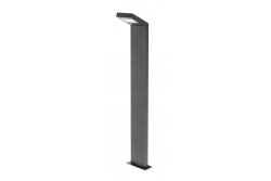 Svítidlo do zahrady LONDON LED, 10W, 720lm, IP54, AC220-240V, 50/60Hz, 4000K, přímý sloupek, 78 cm, černé