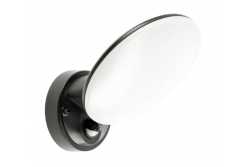 'TERRO LED svítidlo s pohybovým senzorem, 10W, 720lm, IP54, AC220-240V, 50/60Hz, 4000K, černá