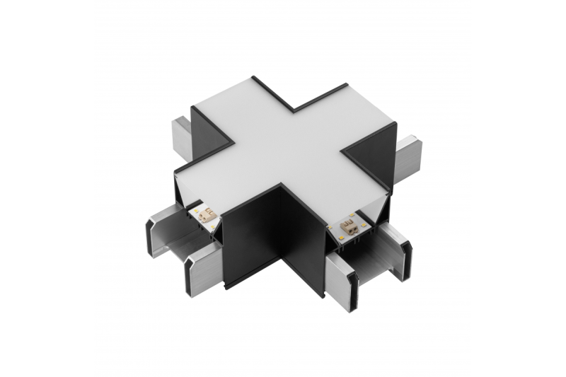 Konektor + VINEA, LED, Černý