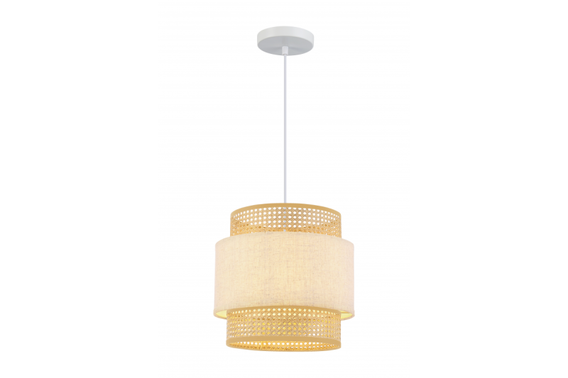 Stropní svítidlo ABRA, 6168, AC220-240V, 50/60Hz, 1*E27, max.40W, IP20, prům. 40 cm, krémová.